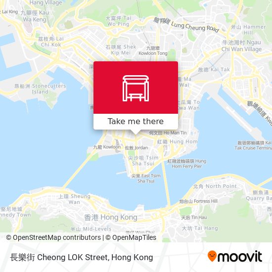 長樂街 Cheong LOK Street map