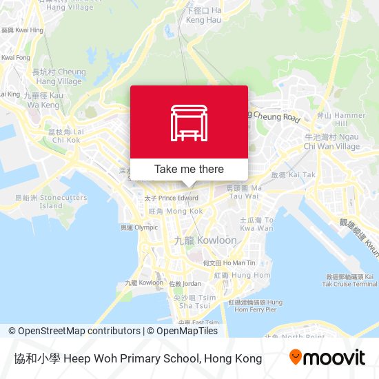 協和小學 Heep Woh Primary School map