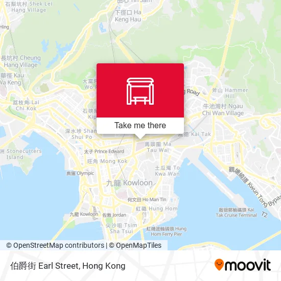伯爵街 Earl Street地圖