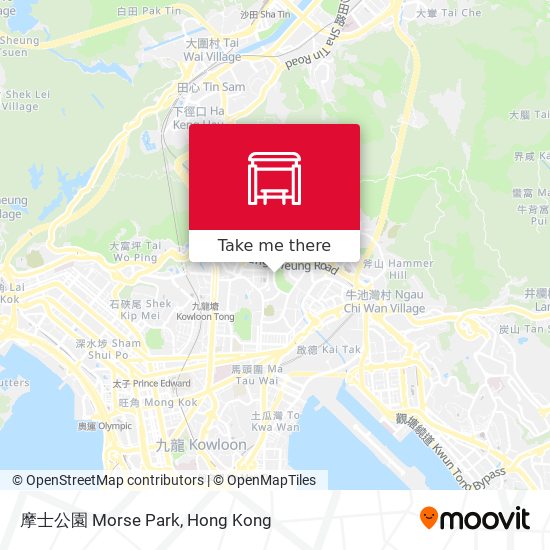 摩士公園 Morse Park地圖