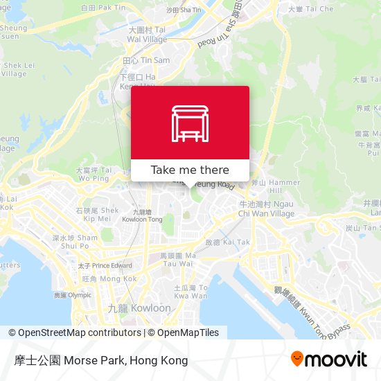 摩士公園 Morse Park map