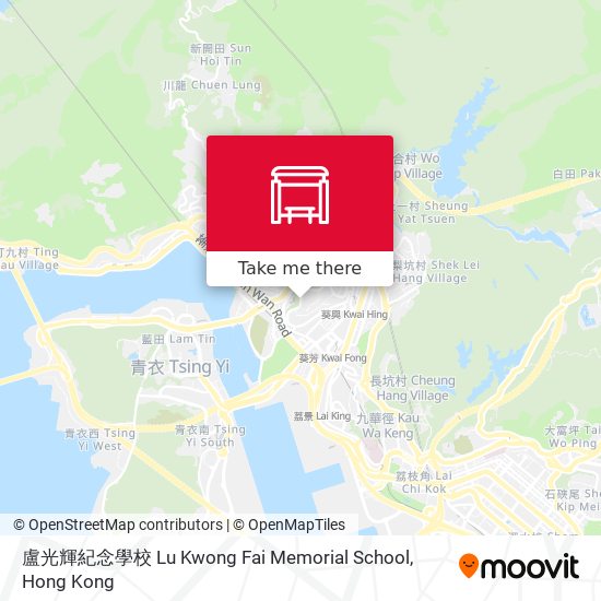 盧光輝紀念學校 Lu Kwong Fai Memorial School map