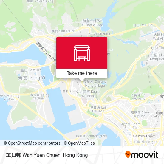 華員邨 Wah Yuen Chuen地圖