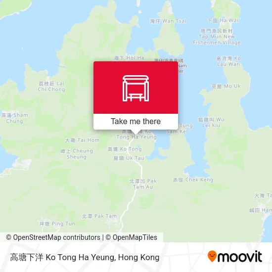 高塘下洋 Ko Tong Ha Yeung地圖