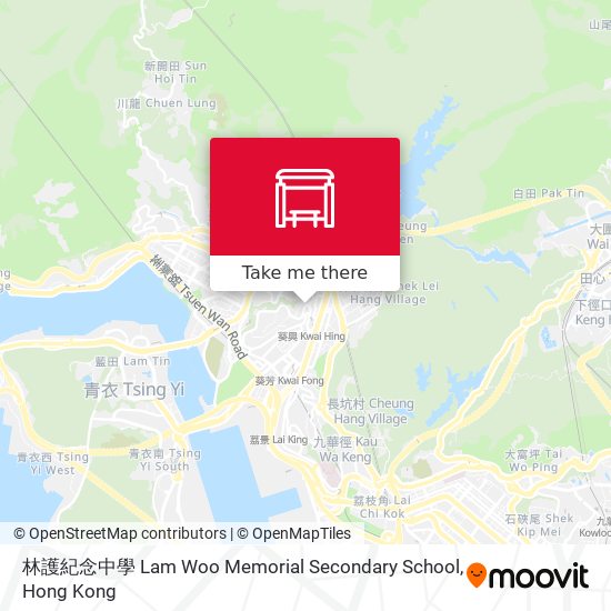 林護紀念中學 Lam Woo Memorial Secondary School map