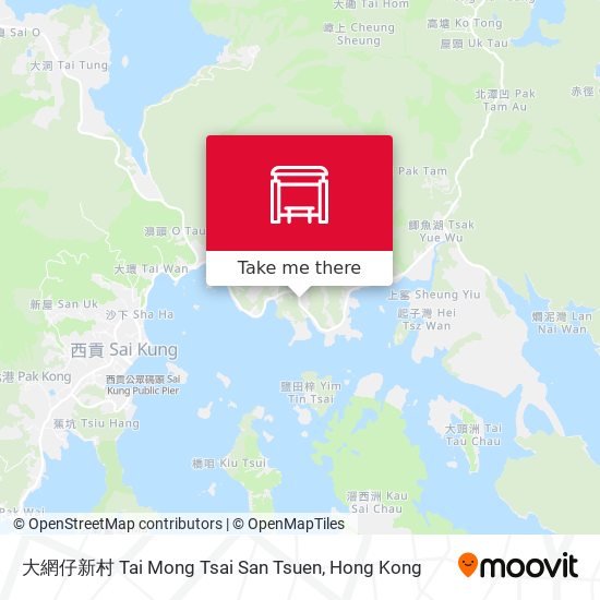 大網仔新村 Tai Mong Tsai San Tsuen map
