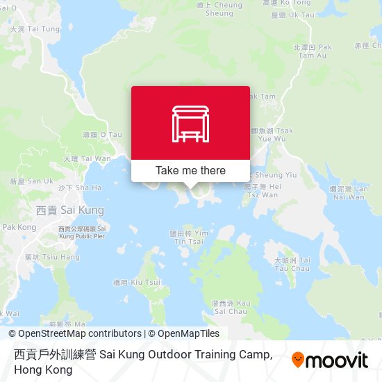 西貢戶外訓練營 Sai Kung Outdoor Training Camp map