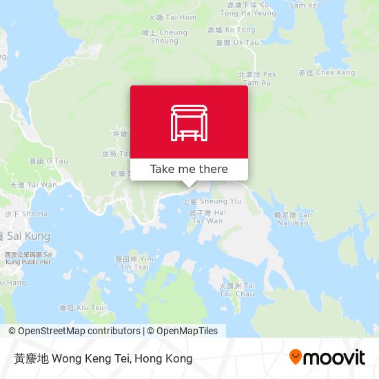 黃麖地 Wong Keng Tei map