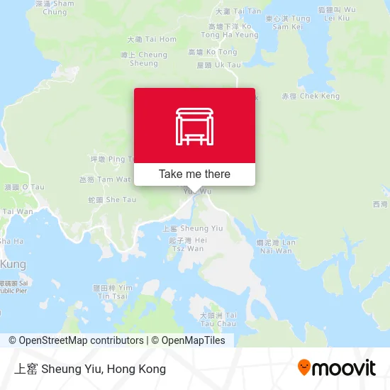 上窰 Sheung Yiu map