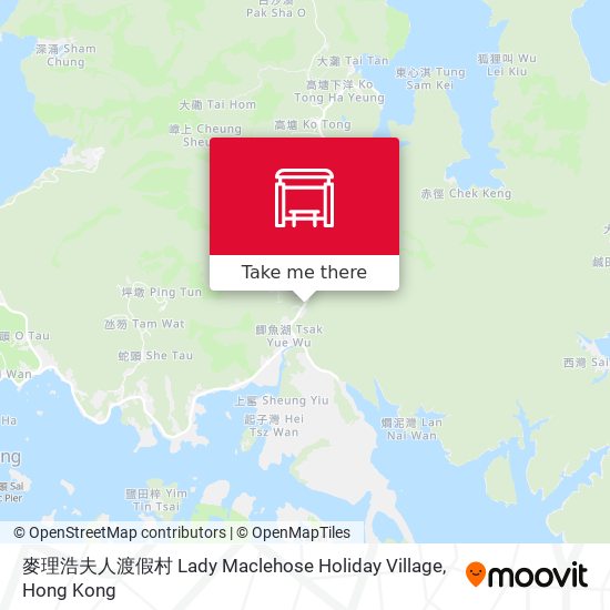 麥理浩夫人渡假村 Lady Maclehose Holiday Village map