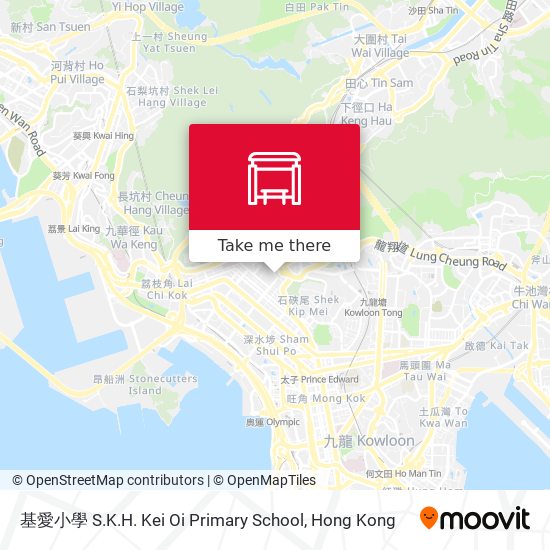 基愛小學 S.K.H. Kei Oi Primary School map