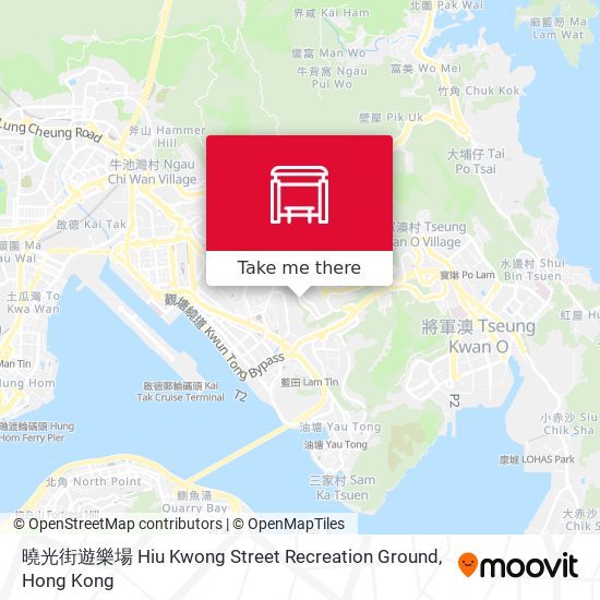 曉光街遊樂場 Hiu Kwong Street Recreation Ground map