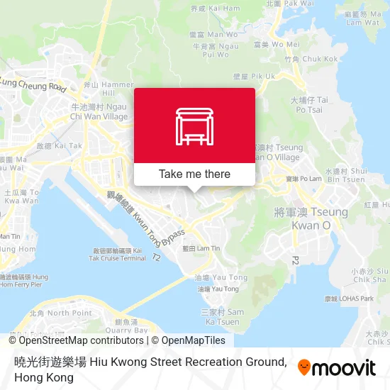 曉光街遊樂場 Hiu Kwong Street Recreation Ground map