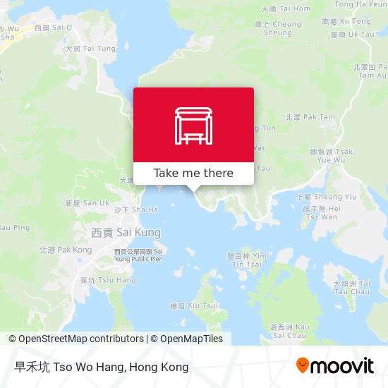 早禾坑 Tso Wo Hang map
