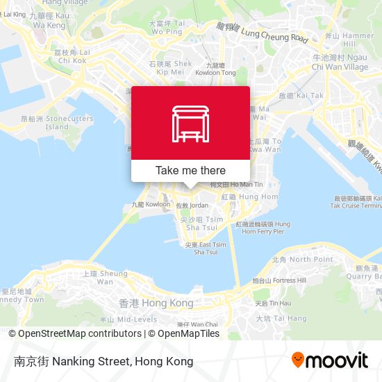 南京街 Nanking Street map