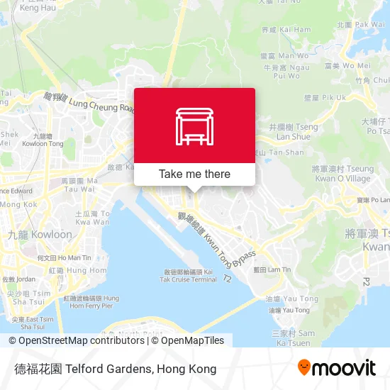 德福花園 Telford Gardens map