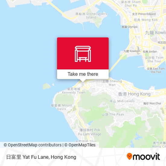 日富里 Yat Fu Lane map