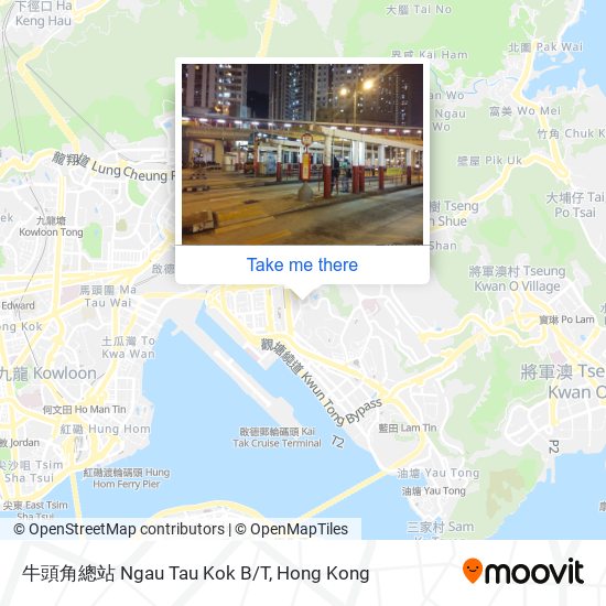 牛頭角總站 Ngau Tau Kok B/T map