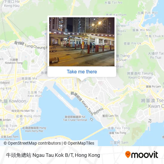 牛頭角總站 Ngau Tau Kok B/T地圖