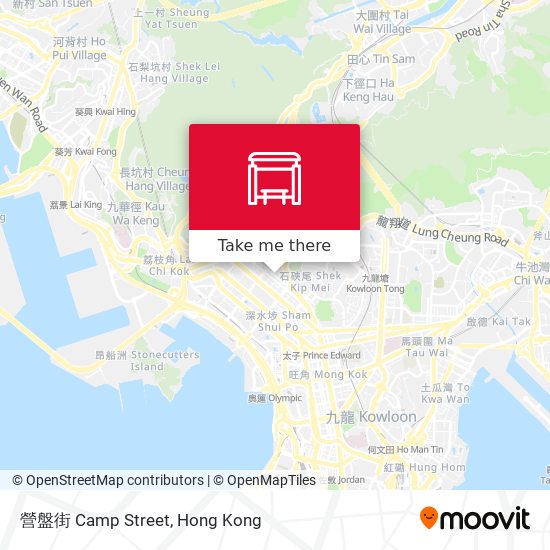 營盤街 Camp Street map