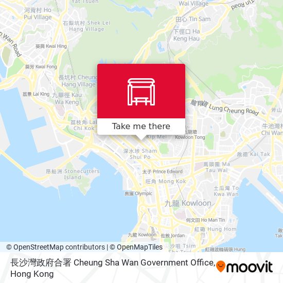 長沙灣政府合署 Cheung Sha Wan Government Office地圖