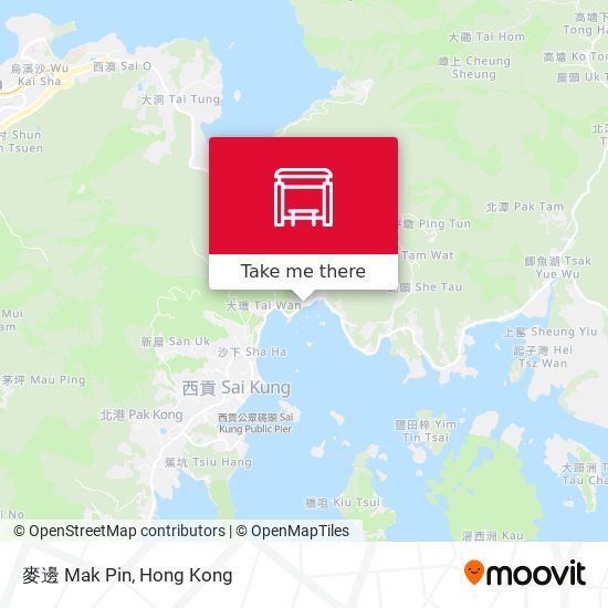 麥邊 Mak Pin map