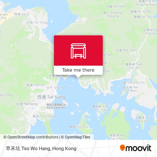 早禾坑 Tso Wo Hang map