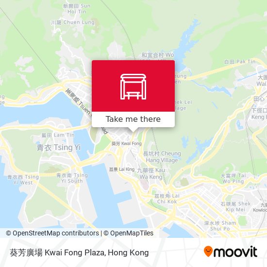 葵芳廣場 Kwai Fong Plaza map