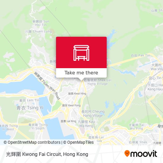 光輝圍 Kwong Fai Circuit map