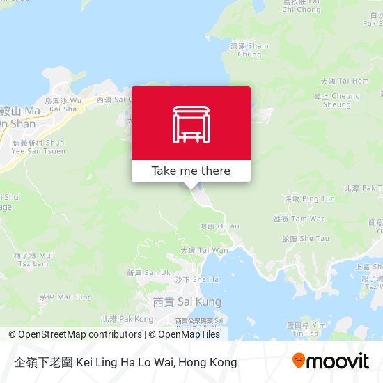 企嶺下老圍 Kei Ling Ha Lo Wai map