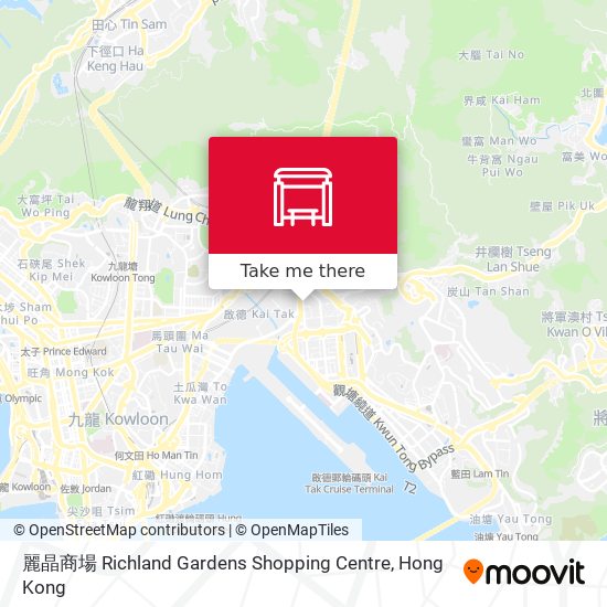 麗晶商場 Richland Gardens Shopping Centre map