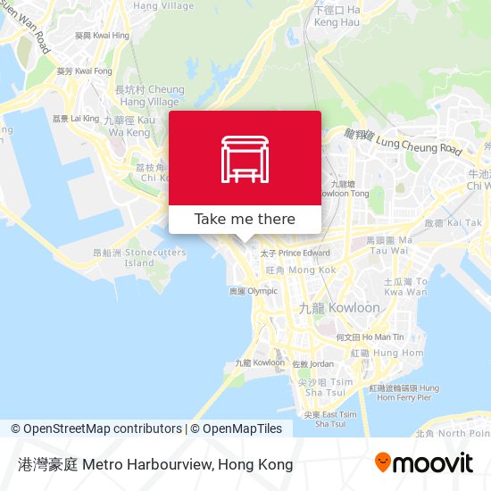 港灣豪庭 Metro Harbourview map