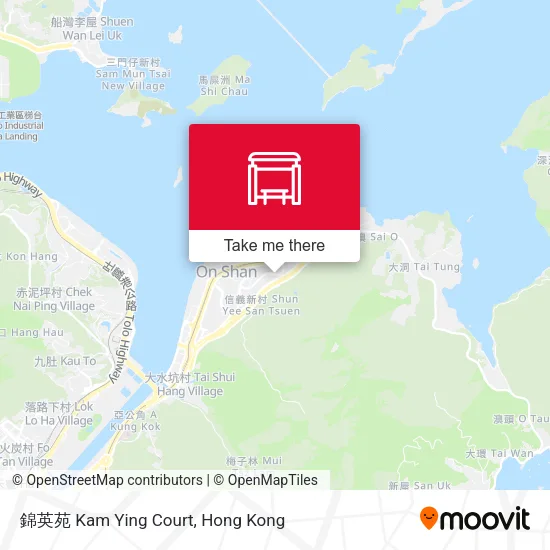 錦英苑 Kam Ying Court map