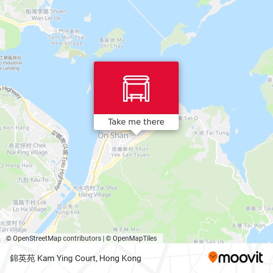 錦英苑 Kam Ying Court map