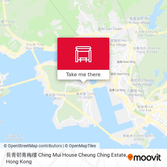 長青邨青梅樓 Ching Mui House Cheung Ching Estate map