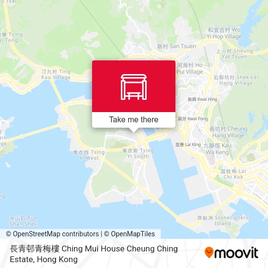 長青邨青梅樓 Ching Mui House Cheung Ching Estate地圖