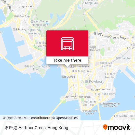君匯港 Harbour Green map