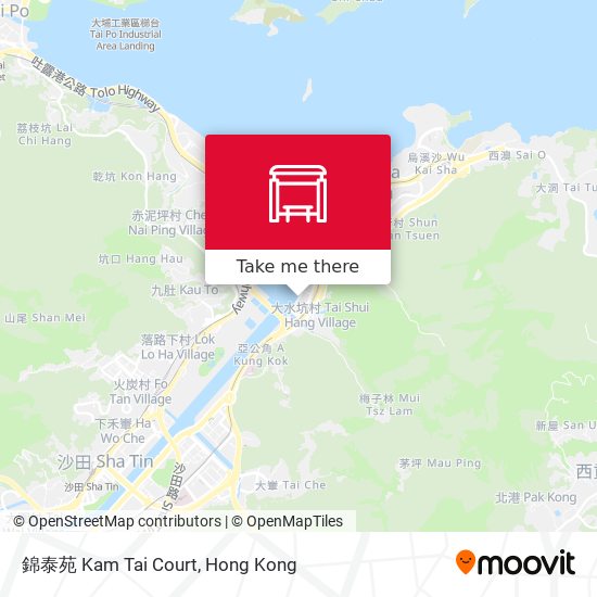 錦泰苑 Kam Tai Court map