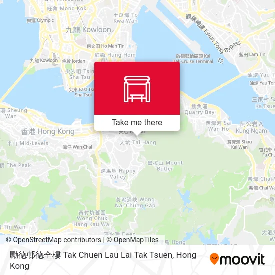 勵德邨德全樓 Tak Chuen Lau Lai Tak Tsuen地圖