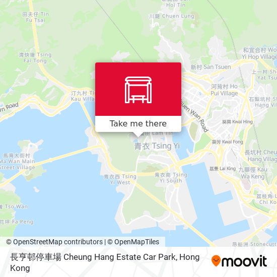 長亨邨停車場 Cheung Hang Estate Car Park map