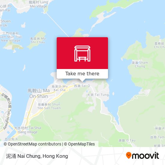 泥涌 Nai Chung map