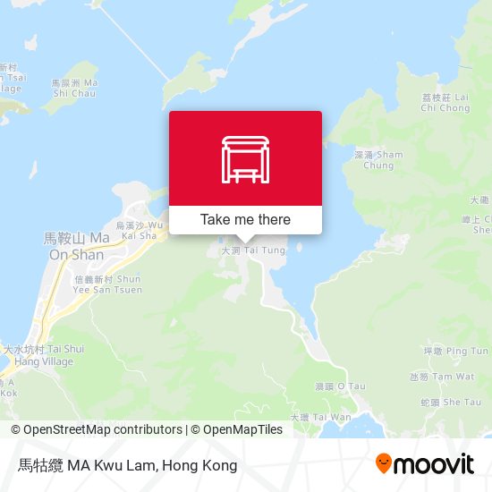 馬牯纜 MA Kwu Lam map