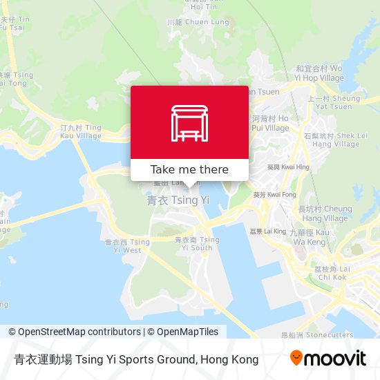 青衣運動場 Tsing Yi Sports Ground map