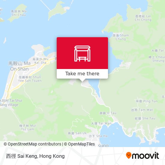 西徑 Sai Keng map