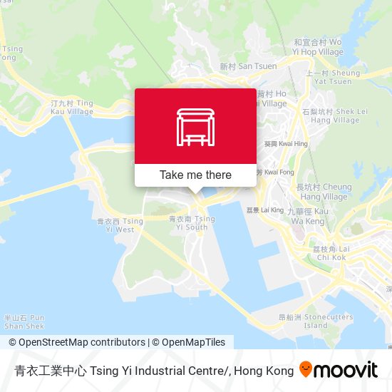 青衣工業中心 Tsing Yi Industrial Centre/ map
