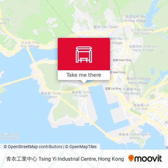 青衣工業中心 Tsing Yi Industrial Centre map