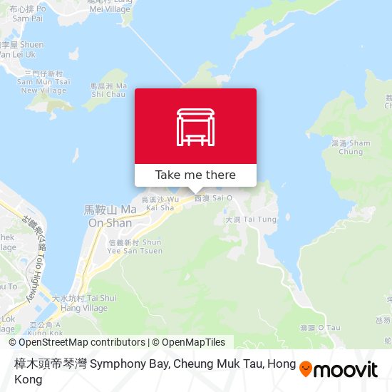 樟木頭帝琴灣 Symphony Bay, Cheung Muk Tau map