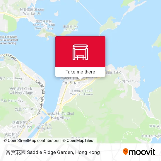 富寶花園 Saddle Ridge Garden地圖