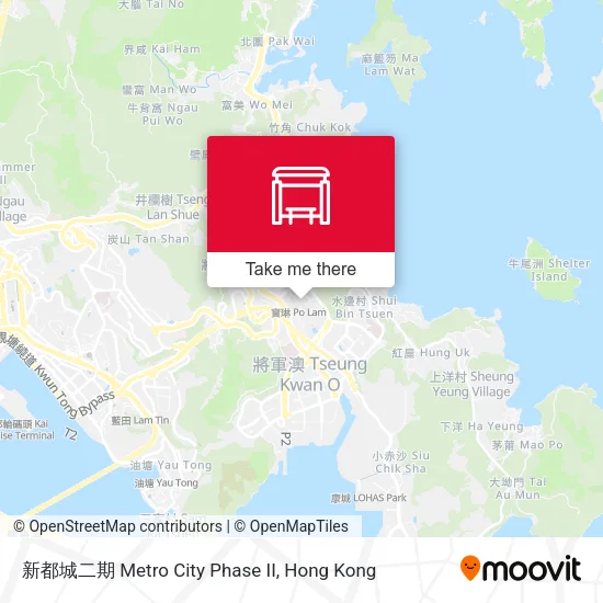 新都城二期 Metro City Phase II map
