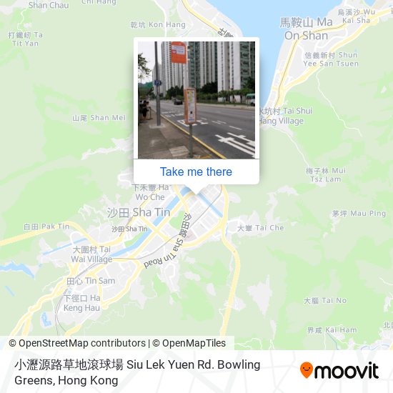 小瀝源路草地滾球場 Siu Lek Yuen Rd. Bowling Greens map